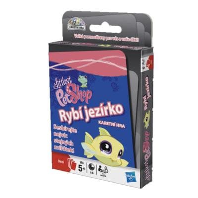 Littlest Pet Shop rybí jezírko karetní hra (CDU DISPLAY )
