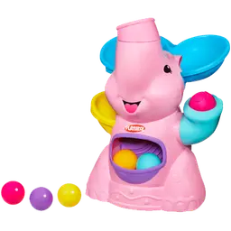 PLAYSKOOL POPPIN PARK PINK ELEPHANT BUSY BALL POPPER