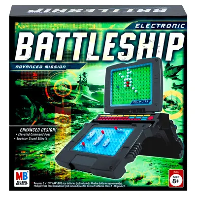 Electronic BATTLESHIP Advanced Mission Game
