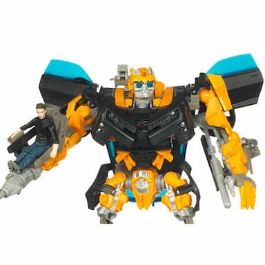 TRANSFORMERS DARK OF THE MOON MECHTECH HUMAN ALLIANCE Sam Witwicky and BUMBLEBEE