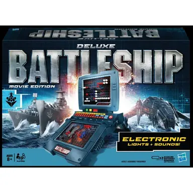 Deluxe BATTLESHIP Movie Edition Game