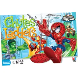 CHUTES AND LADDERS SUPER HERO SQUAD Edition