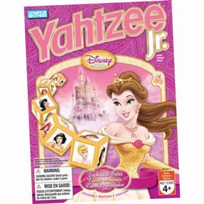 YAHTZEE Jr. DISNEY Princess Enchanted Tales Edition