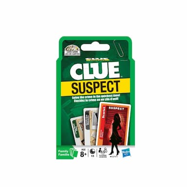 CLUE Suspect Card Game