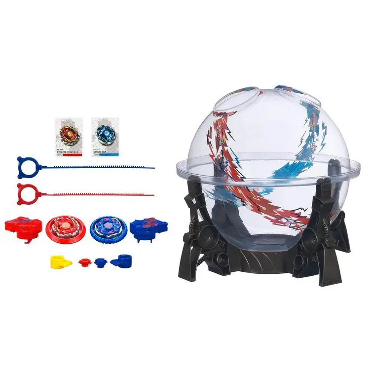 BEYBLADE METAL FURY PERFORMANCE TOP SYSTEM DESTROYER DOME Set