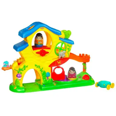 WEEBLES Turn 'N Time Home Playset