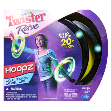 TWISTER Rave Hoopz Game
