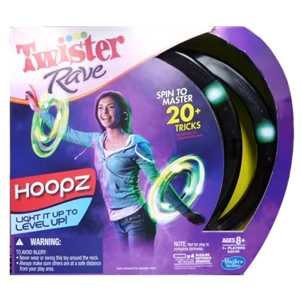 TWISTER Rave Hoopz Game