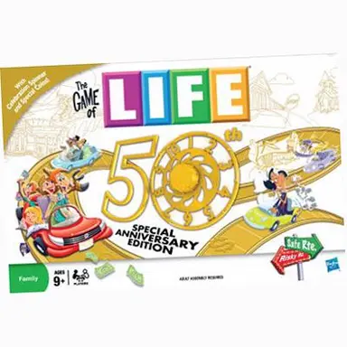 THE GAME OF LIFE 50th Special Anniversary Edition