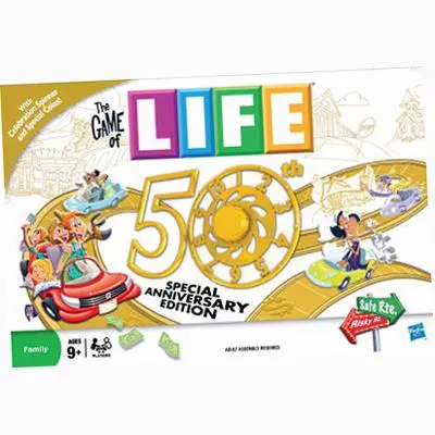 THE GAME OF LIFE 50th Special Anniversary Edition