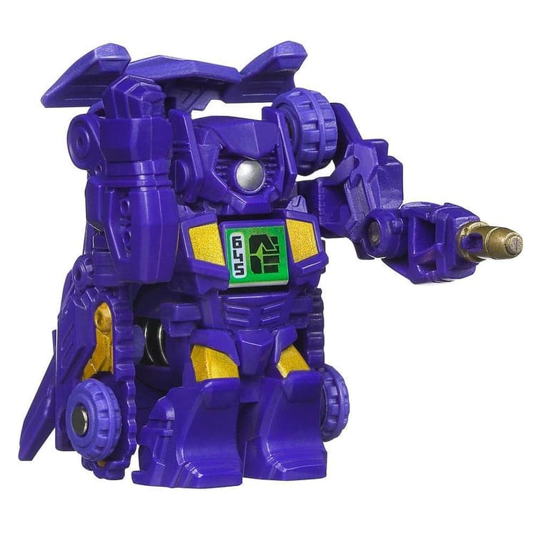 TRANSFORMERS BOT SHOTS Battle Game Series 2 Jump Shot SHOCKWAVE Vehicle