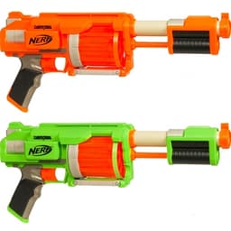 NERF DART TAG FURY FIRE (Green and Orange)