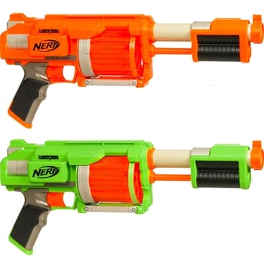 NERF DART TAG FURY FIRE (Green and Orange)