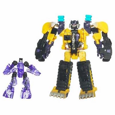 TRANSFORMERS POWER CORE COMBINERS SLEDGE with THROTTLER