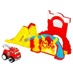 TONKA CHUCK & FRIENDS POWER PLAYARD System BOOMER'S FLIPPIN' FIRE RESCUE
