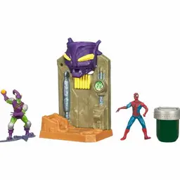 Spider-Man Ooze Attack Playsets – Spider-Man vs. Green Goblin