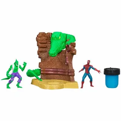 Spider-Man Ooze Attack Playsets – Spider-Man vs. Lizard