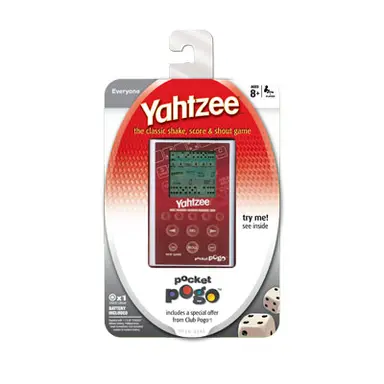 YAHTZEE Pocket Pogo Game