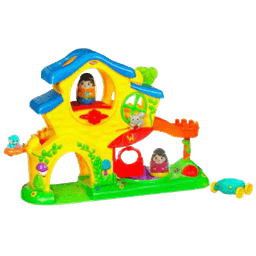 PLAYSKOOL WEEBLES TURN 'N TUMBLE HOME Playset