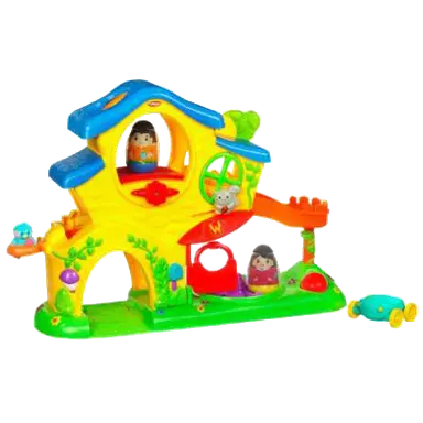 PLAYSKOOL WEEBLES TURN 'N TUMBLE HOME Playset