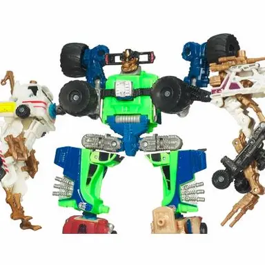 TRANSFORMERS POWER CORE COMBINERS MUDSLINGER with DESTRUCTICONS