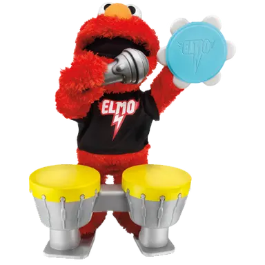 PLAYSKOOL SESAME STREET LET'S ROCK! Elmo