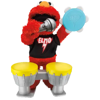 PLAYSKOOL SESAME STREET LET'S ROCK! Elmo