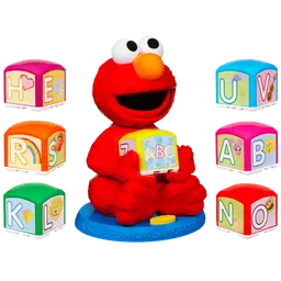 PLAYSKOOL SESAME STREET Elmo's Find & Learn Alphabet Blocks