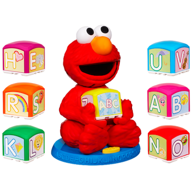 PLAYSKOOL SESAME STREET Elmo's Find & Learn Alphabet Blocks