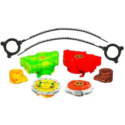 Beyblade Metal Fusion Sagittario Flame Claw 2-Pack