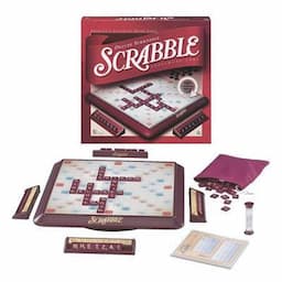 SCRABBLE Brand Crossword Game Deluxe Edition