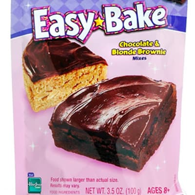 EASY-BAKE Classic Chocolate Brownie & Blondie Mix