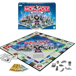 MONOPOLY Property Trading Game from Parker Brothers: Here & Now Limited Edition