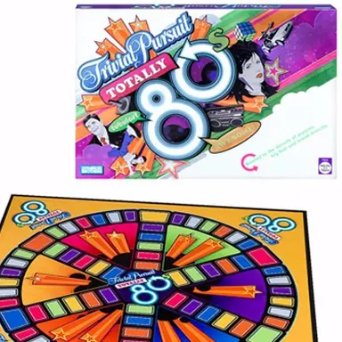 TRIVIAL PURSUIT Totally 80s Edition Game