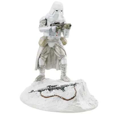 Star Wars TITANIUM SERIES Die-Cast Snowtrooper Figure