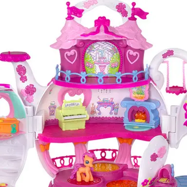MY LITTLE PONY PONYVILLE TEAPOT PALACE Playset