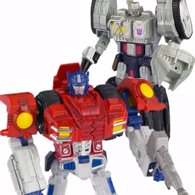 TRANSFORMERS TITANIUM SERIES Die-Cast War Within OPTIMUS PRIME vs. War Within MEGATRON