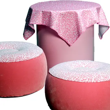 PLAYSKOOL DREAM TOWN ROSE PETAL Cottage Dinette