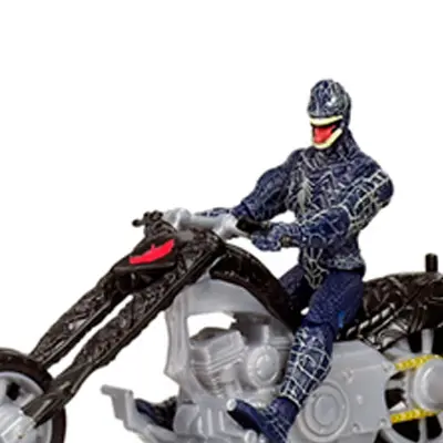 Spider-Man Venom Symbiote Stunt Cycle