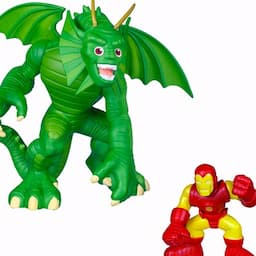 Marvel Super Hero Squad -- Iron Man and Fin Fang Foom