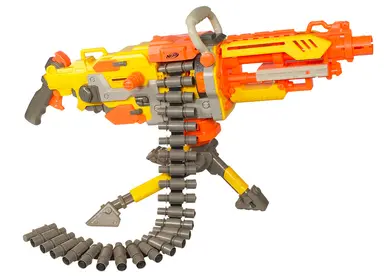 NERF N-STRIKE HAVOK-FIRE EBF-25 YELLOW