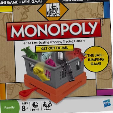 MONOPOLY GET OUT OF JAIL Mini Game