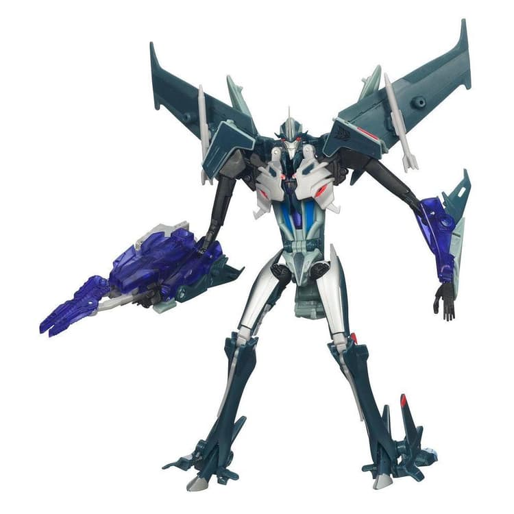 TRANSFORMERS PRIME ROBOTS IN DISGUISE Voyager Class Series 1 STARSCREAM Figure