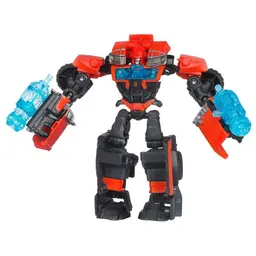 TRANSFORMERS PRIME CYBERVERSE COMMAND YOUR WORLD Commander Class Series 2 IRONHIDE Figure