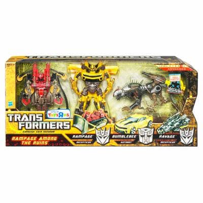 TRANSFORMERS RAMPAGE AMONG THE RUINS