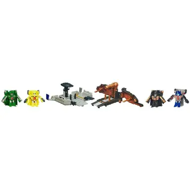 TRANSFORMERS BOT SHOTS Battle Game BATTLE FOR THE MATRIX