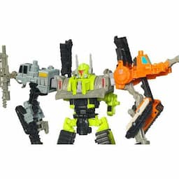 TRANSFORMERS POWER CORE COMBINERS STEAMHAMMER with CONSTRUCTICONS