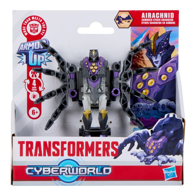 Transformers CYBERWORLD Armored Cyber Changers