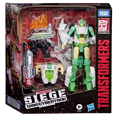Transformers Generations War for Cybertron: Siege Deluxe Class Autobot Greenlight Action Figure