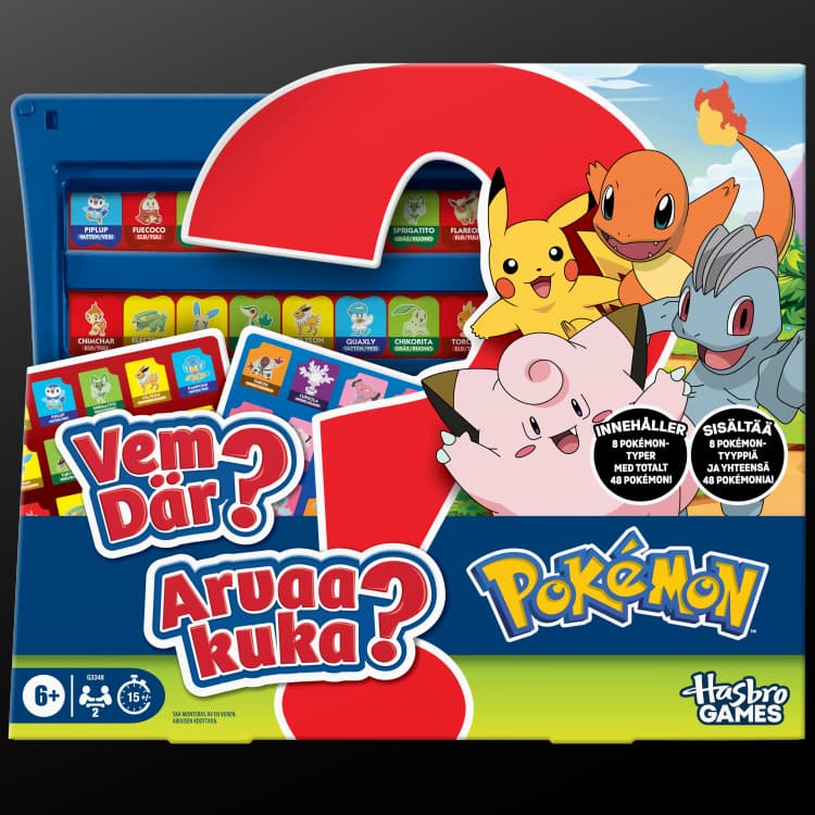 Guess Who? Pokémon Edition Game